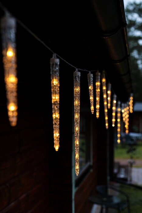 Istappsslinga 80 LED Varmvit 4,5 m Konstsmide